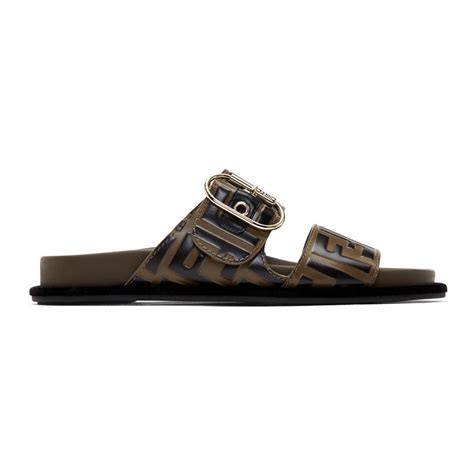 fendi forever sandals|Fendi sandals.